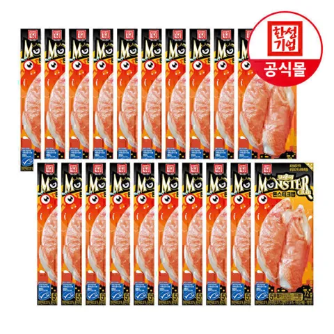 한성기업 크래미 몬스터크랩 72g X 20개 12,980원/무료