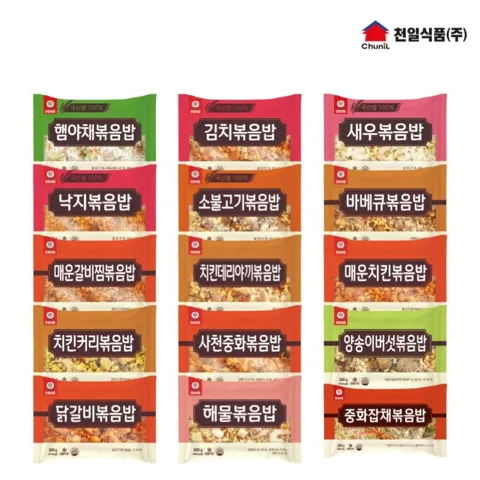 천일식품 햄야채볶음밥 300g 5+5봉