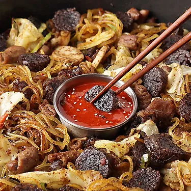 신림동 백순대 볶음 1~2인분 (800g)