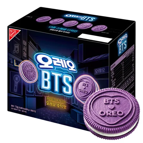 오레오 BTS 호떡맛 1kg (50g x 20봉지)