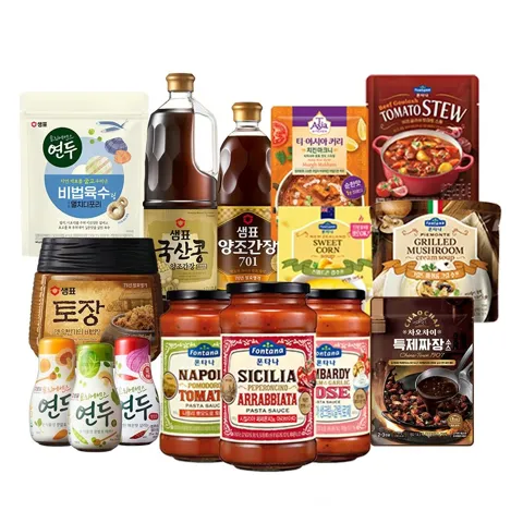 폰타나파스타소스 600g 2+2 + 면 500g