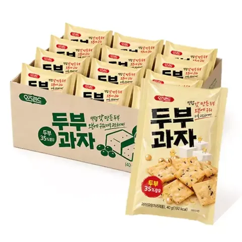 오즈랜드 두부과자 40g 12봉