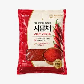 지담채 26년산 국내산 고춧가루 1kg 일반굵기