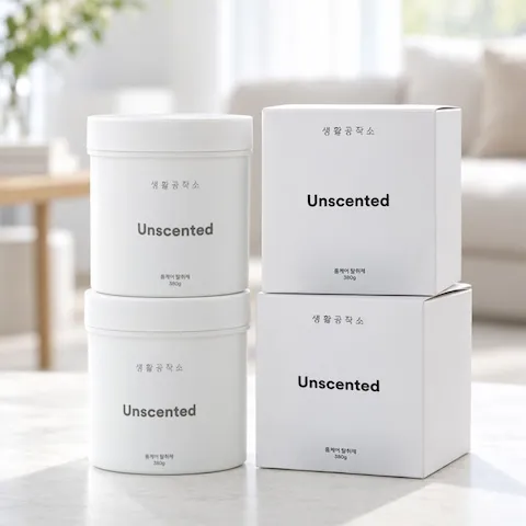 생활공작소 고체탈취제 무향 380g 2개