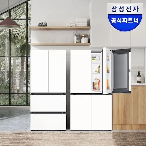 비스포크 AI 냉장고 + 김치냉장고 RM70F90M1ZD+RK70F49M2ZD