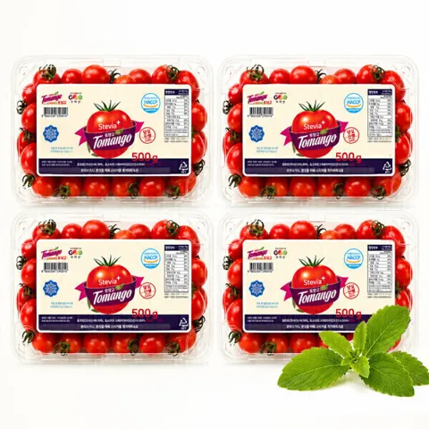 스테비아 대추방울토마토2kg (500g x4팩)
