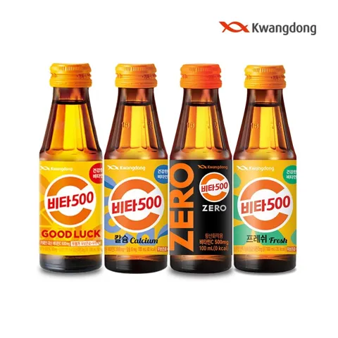 비타500 100ml 4종 총50병