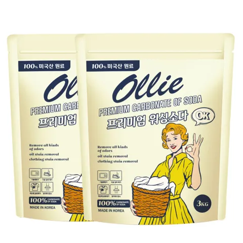 프리미엄 워싱소다 3kg 2개