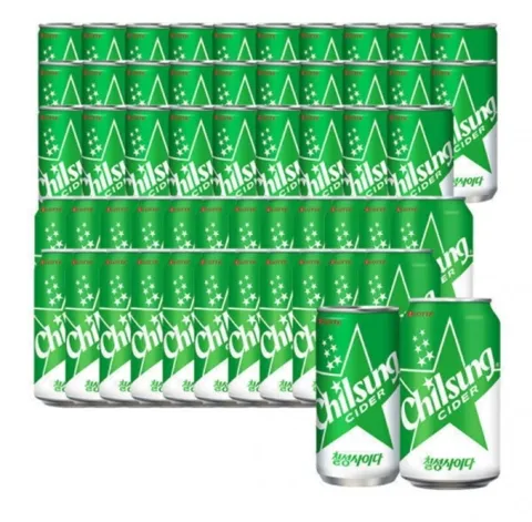 칠성사이다 210ml x 30캔+칠성사이다 350ml x 24캔
