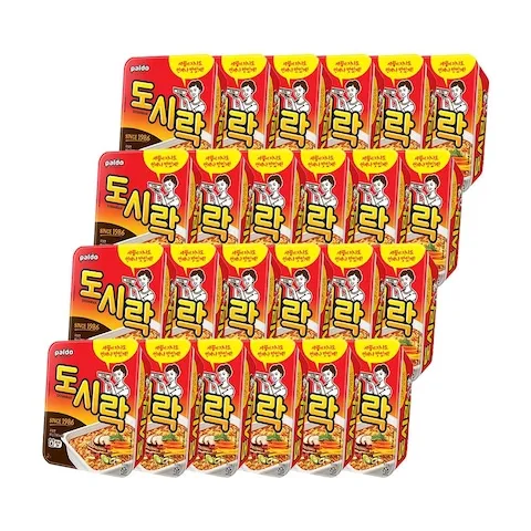 팔도 컵라면 도시락 x 24개