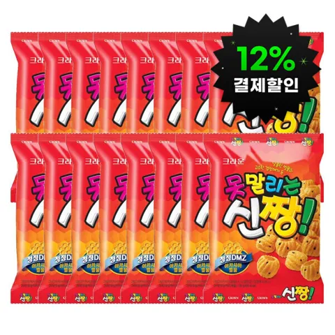 못말리는신짱 120g 16봉