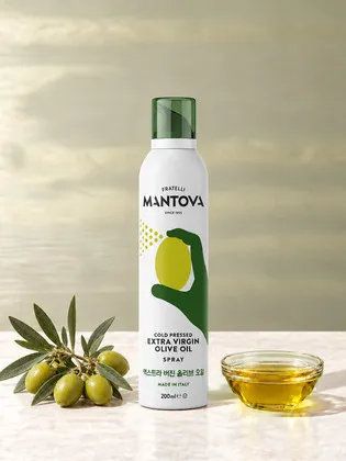 만토바 엑스트라버진 올리브오일 스프레이 200ml 2개