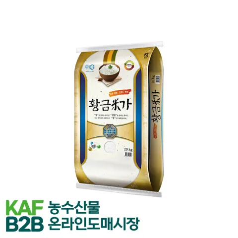 26년산 햅쌀 황금미가 20kg