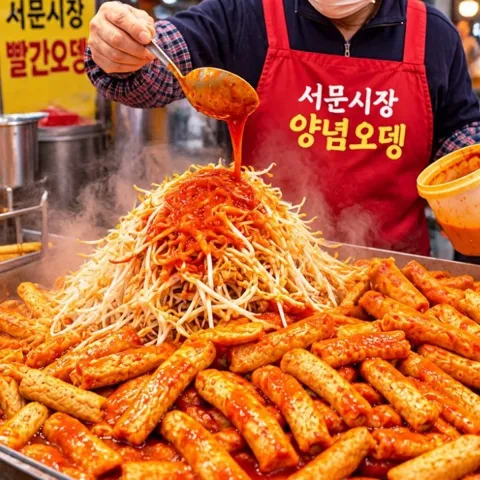 연육함량 85% 서문시장식 양념오뎅 5팩