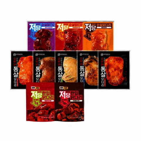 오빠닭x네네치킨 닭다리살 15팩