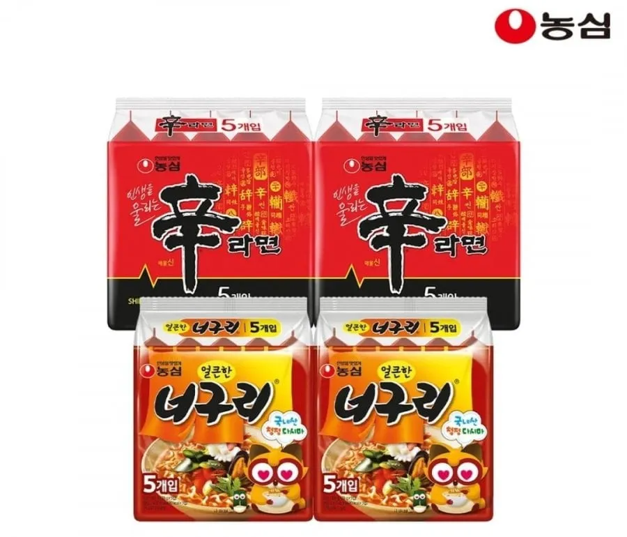 [네이버] 신라면10개+너구리10개 12,640원, 신라면 20개 12,240원 외 (다양/무료)