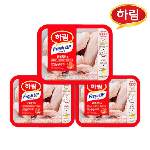 하림 냉장 닭볶음탕용 600g 3팩