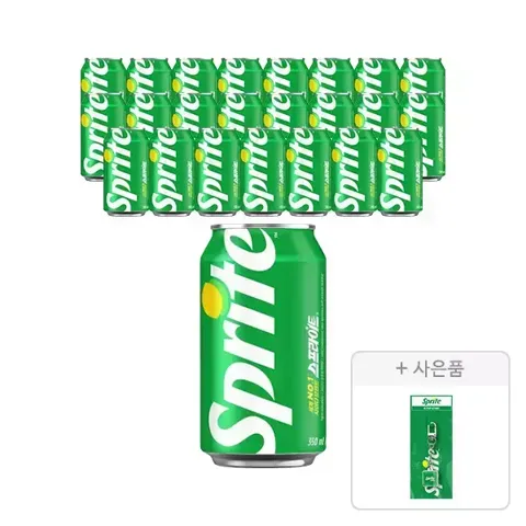 스프라이트 350ml 24개 + 키캡키링증정
