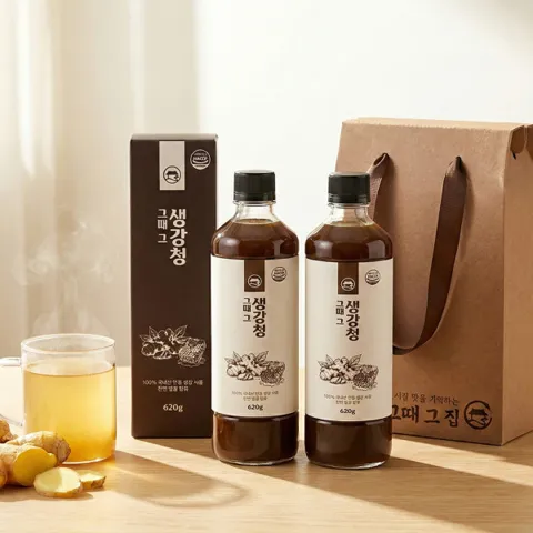 꿀담은 안동 생강차 농축액 2병