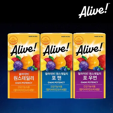 얼라이브 멀티비타민 3개월분