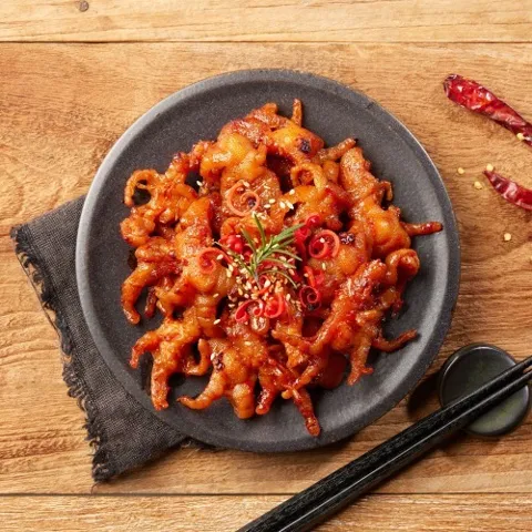 태현푸드 매콤한 직화 로제 무뼈 닭발 200g x 4팩