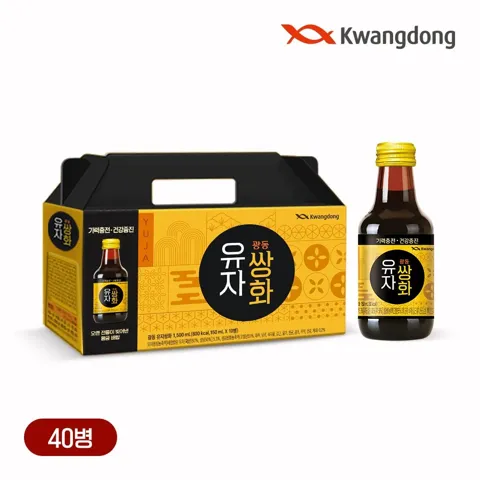 광동 유자쌍화 150ml 40병