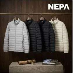 네파 26FW 신상 스탠넥 경량다운 남녀