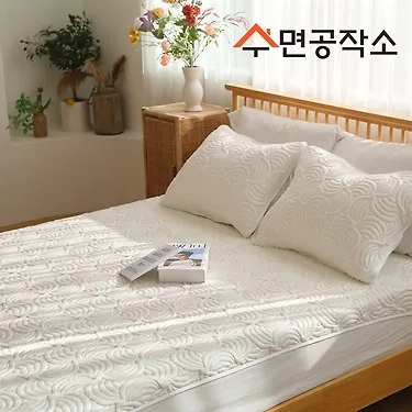 국산 사계절용 모달 침대패드 싱글