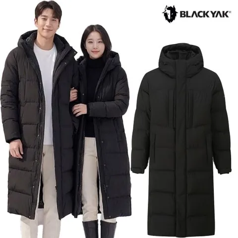 블랙야크 26FW 방풍 2L 롱패딩 L이지스벤치다운자켓