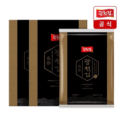 광천김 명작 프리미엄 재래전장김 5봉 2BOX
