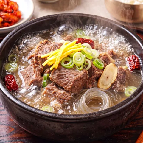 수원식 뼈없는 순살 왕 갈비탕 500g X 5팩
