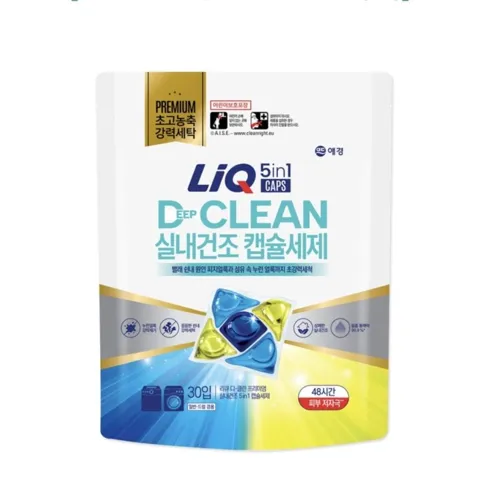 리큐 실내건조 캡슐세제 30개입 2개