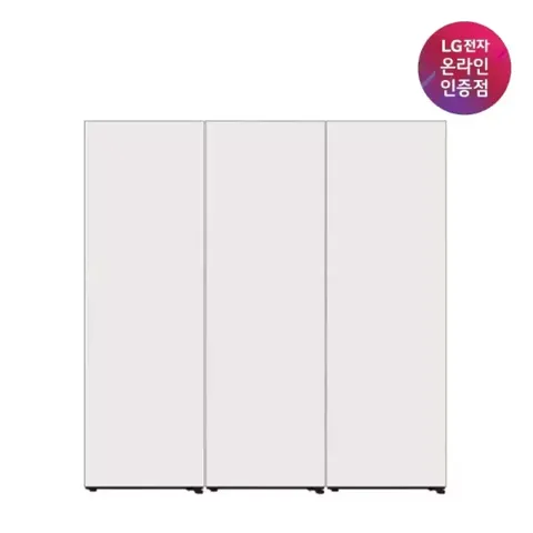 LG 컨버터블 패키지 오브제컬렉션 Fit & Max 냉장+냉동+김치 XYZ324GB3S