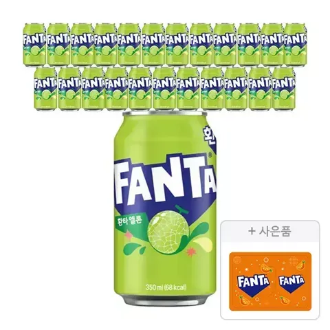 환타 멜론 350ml 24개 + 북마크증정
