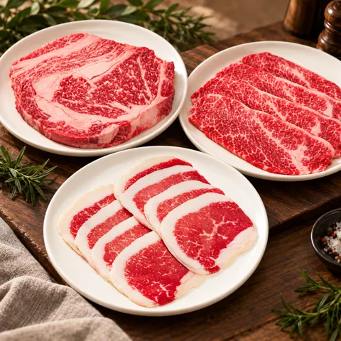 한우이츠 홈마카세 3종