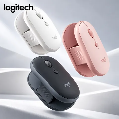 로지텍 Pebble Up 페블업 듀얼모드 저소음 무선 마우스
