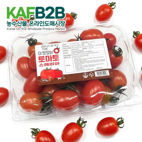 스테비아 방울 토마토 2kg (500gX4팩)