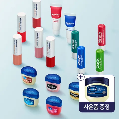 바세린 미니 립밤 7g 3개
