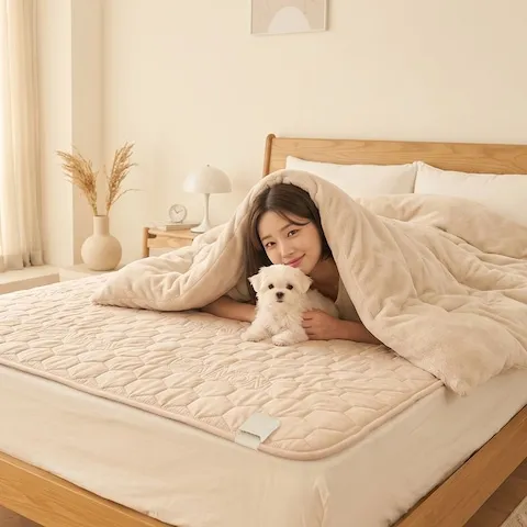 잠온 국내산 탄소매트 미니싱글