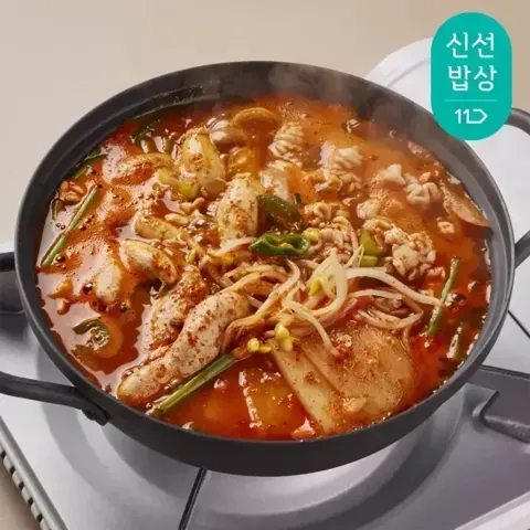 알고니탕/오꼬노미야끼/담양청국장/오징어볶음