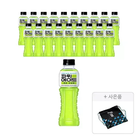 파워에이드 제로 라임 600ml 20개+증정