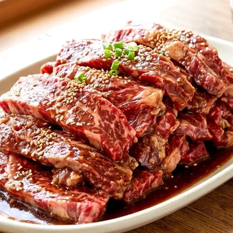 국대 황제 양념 소갈비살 구이 1kg (5인분 구성)