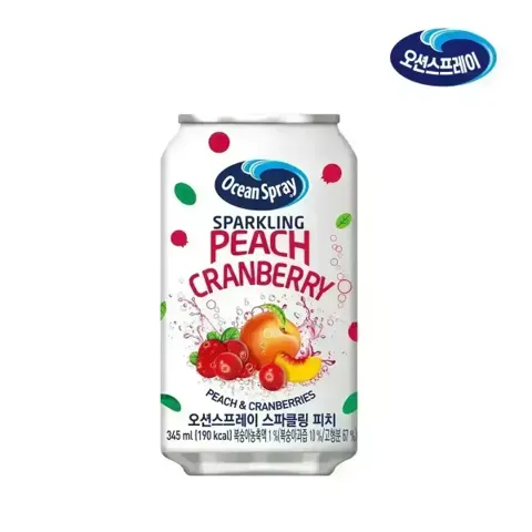 오션스프레이 스파클링 피치 345ml×24캔