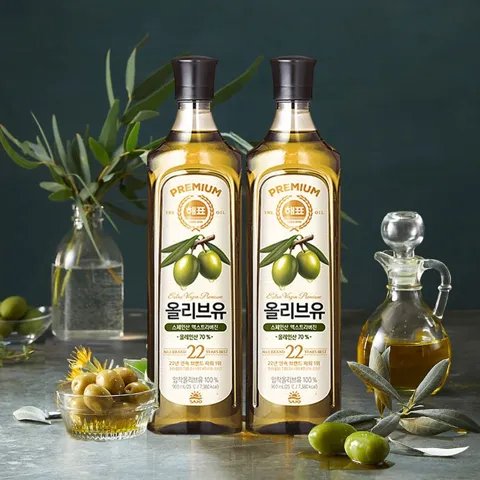 사조 해표 올리브유 900ml 2개