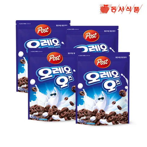 포스트 오레오오즈 500g, 4개 + 3500원 적립