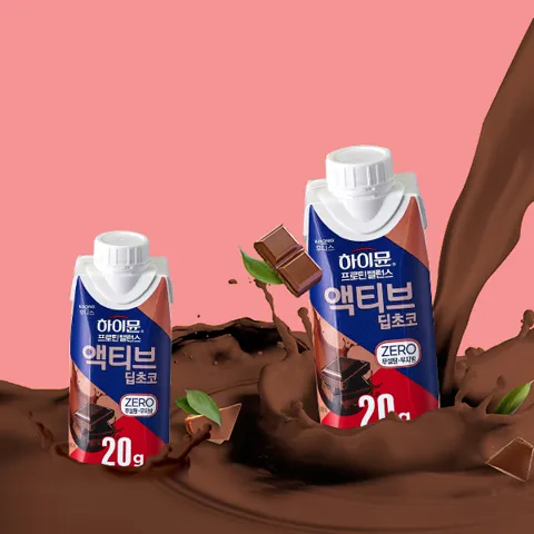 일동후디스 하이뮨 프로틴 밸런스 액티브 딥초코 제로, 250ml, 18개