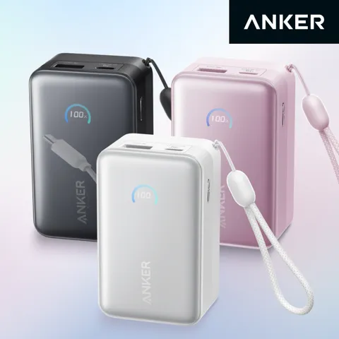 앤커 나노 파워뱅크 10000mAh 45W 보조배터리 (C 타입 케이블 일체형)