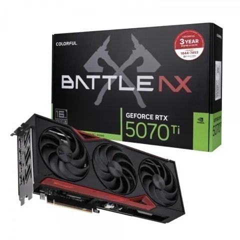 Colorful 지포스 RTX 5070 Ti BATTLE AX SFF D7 16GB 도우정보