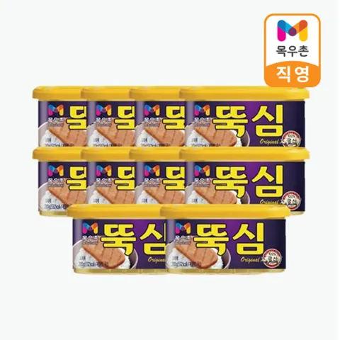 목우촌 뚝심 200g 10캔 네이버멤버십
