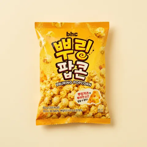 Bhc 뿌링팝콘, 60g, 12개